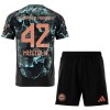 Conjunto (Camiseta+Pantalón Corto) FC Bayern de Múnich Musiala 42 Segunda Equipación 2024-25 - Niño